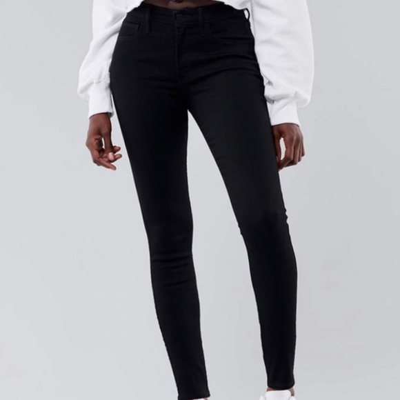 Hollister Black Skinny Jeans - Picture 1 of 4